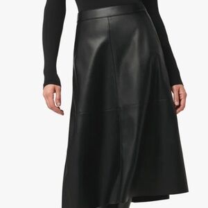 Joe’s The Lori Faux Leather Midi Skirt - NWT